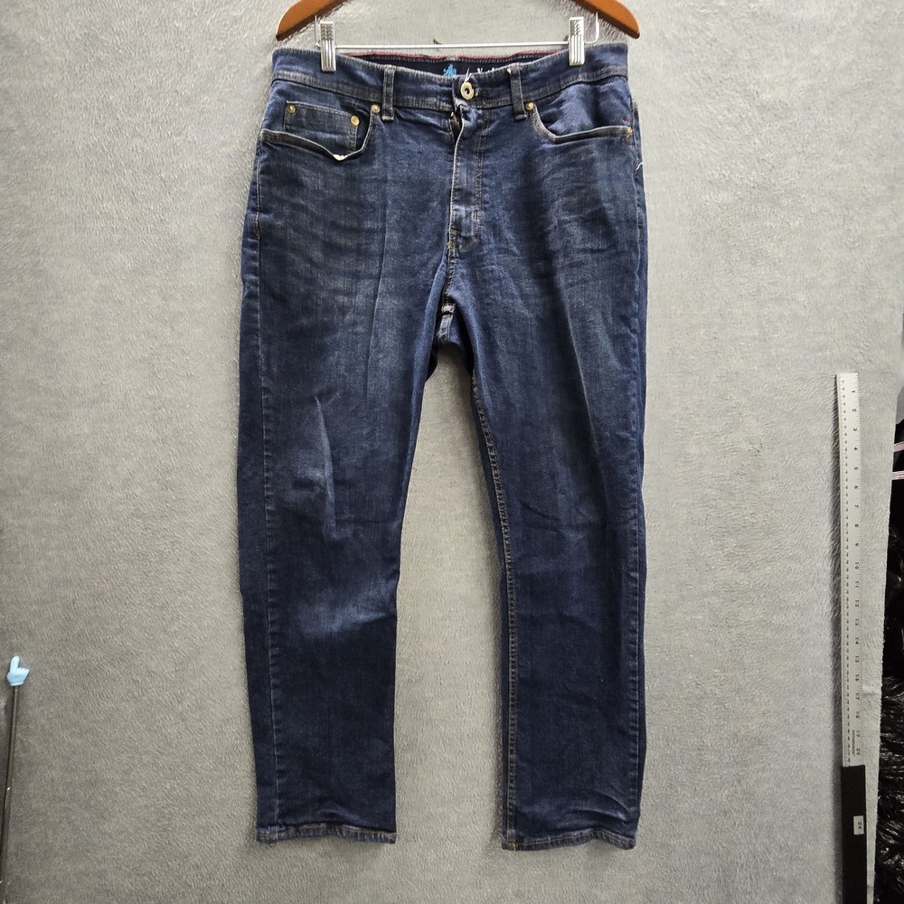 Nat Nast Jeans 36X30‎ Blue Denim Straight 26" Inseam
